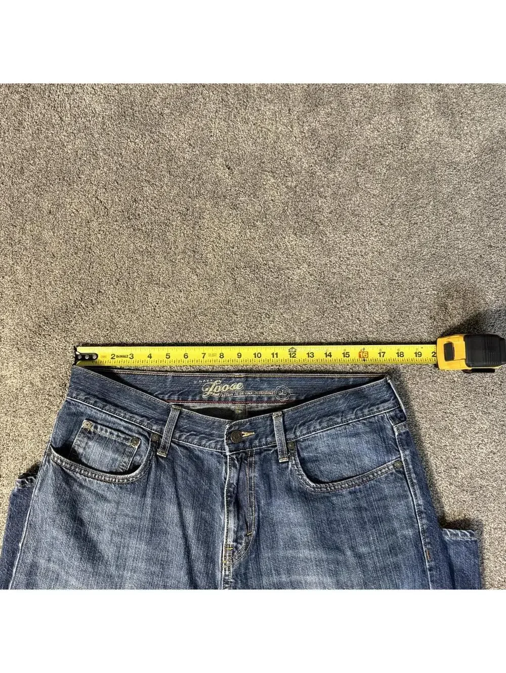 premium baggy y2k denim.